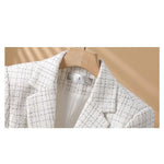Suit Jacket Women Temperament Socialite Overcoat 2025 Spring Autumn New Outerwear Chic Design Elegant Blazer Coat Female Tops