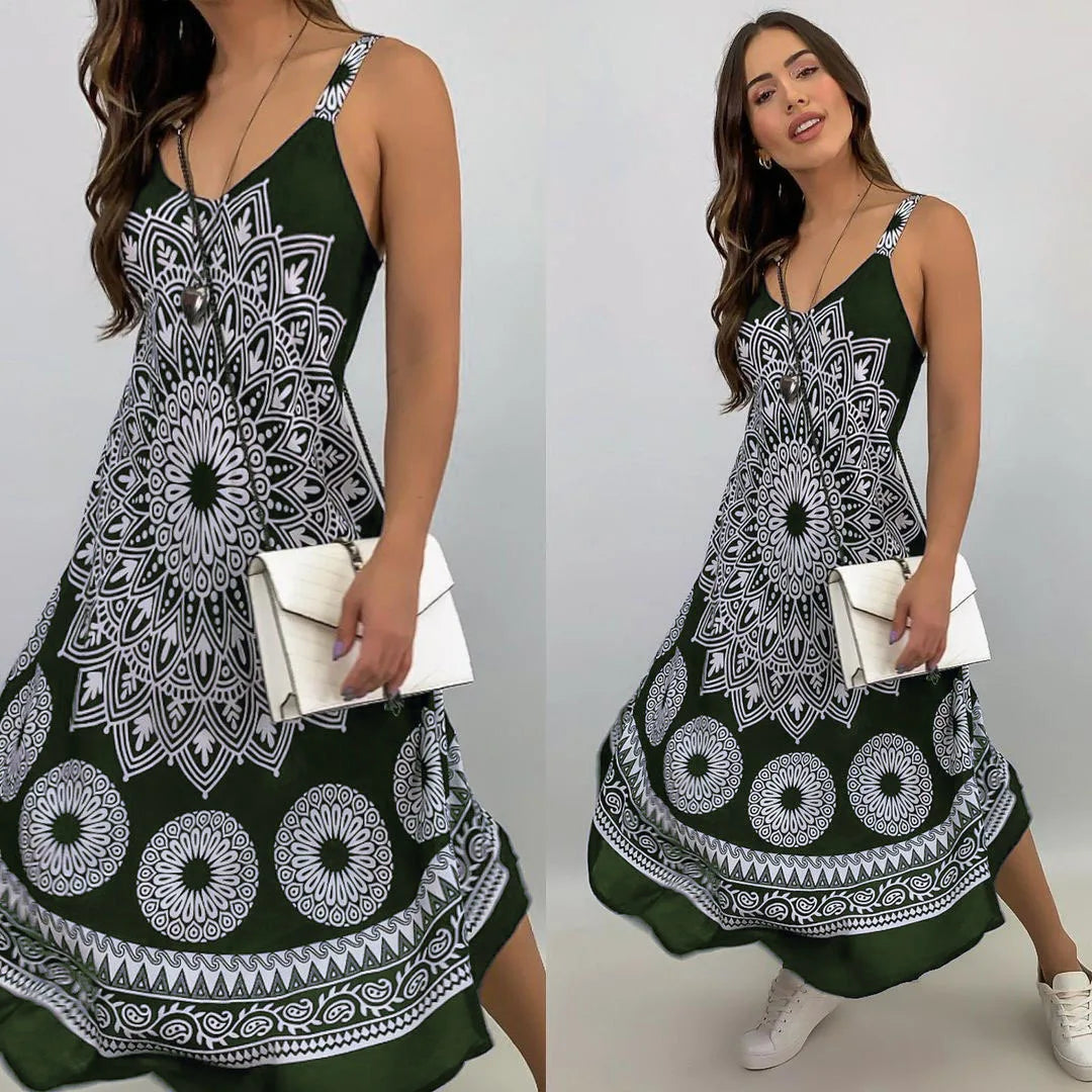 vestido feminino verde