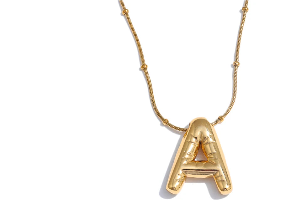 Colar personalizado letras